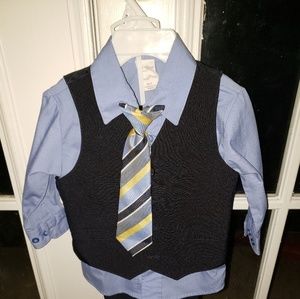Little boys 4 pc. suit